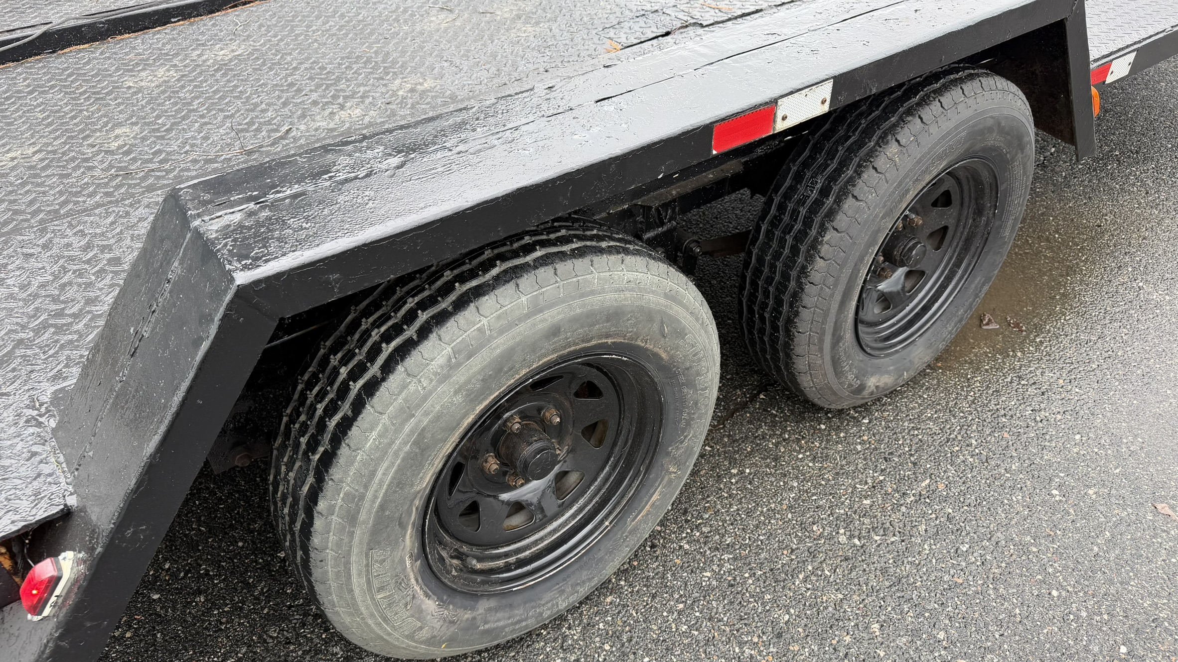 HOMEMADE CAR TRAILER