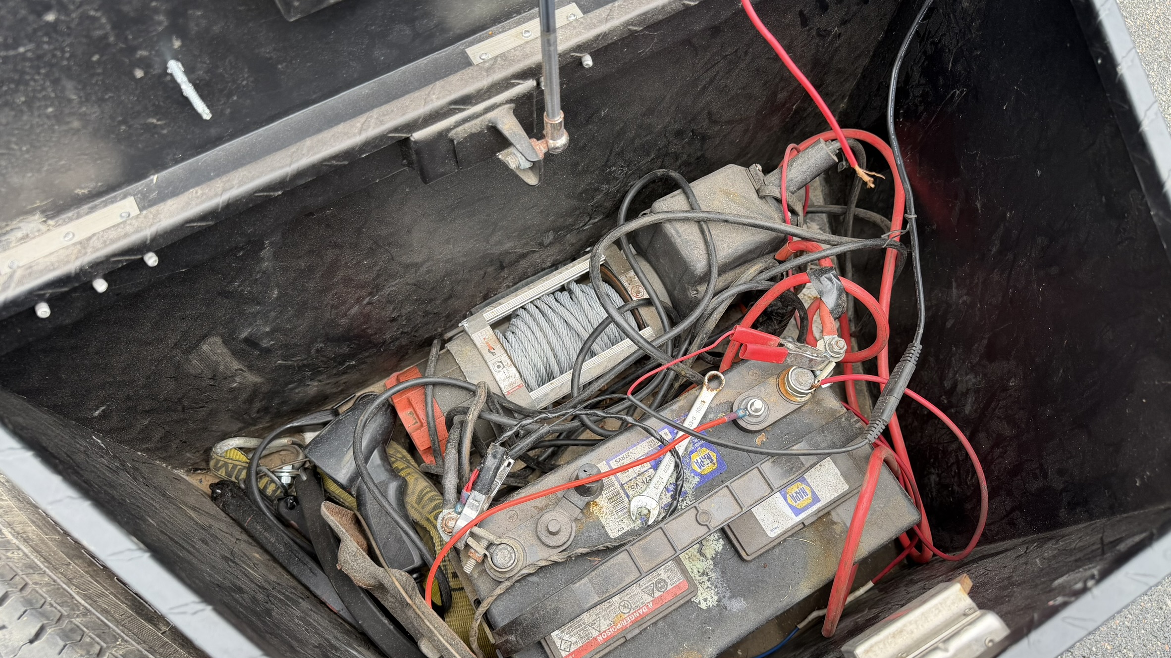 HOMEMADE CAR TRAILER