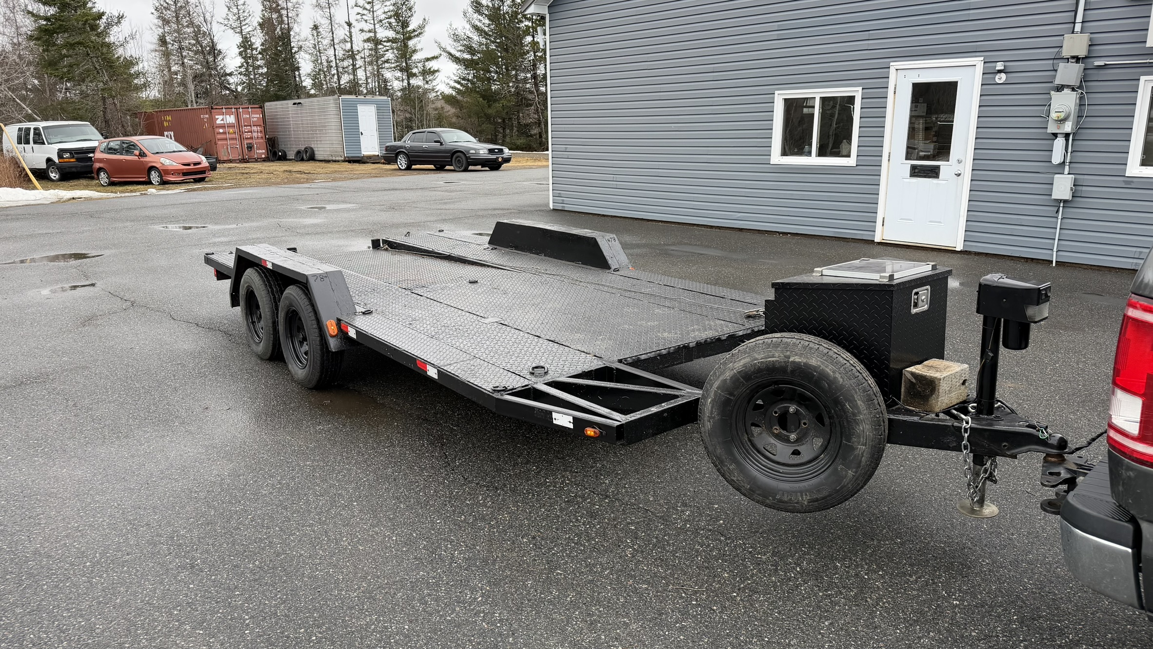 HOMEMADE CAR TRAILER